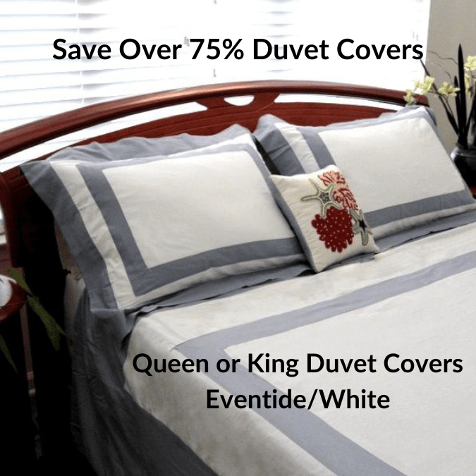 100% Organic Cotton Syona Duvet Covers - EcoStuff