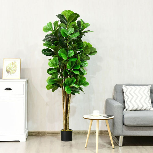6ft Indoor and Outdoor Artificial Green Plant - EcoStuff