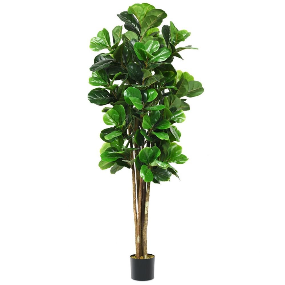 6ft Indoor and Outdoor Artificial Green Plant - EcoStuff
