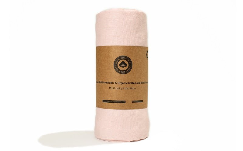 Baby Girl Swaddle Blanket - EcoStuff