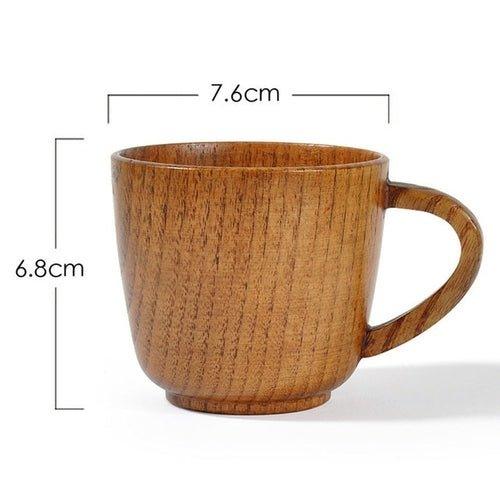 Natural Bamboo Wooden Cup - EcoStuff