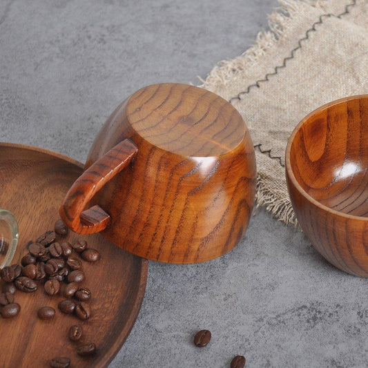 Natural Bamboo Wooden Cup - EcoStuff