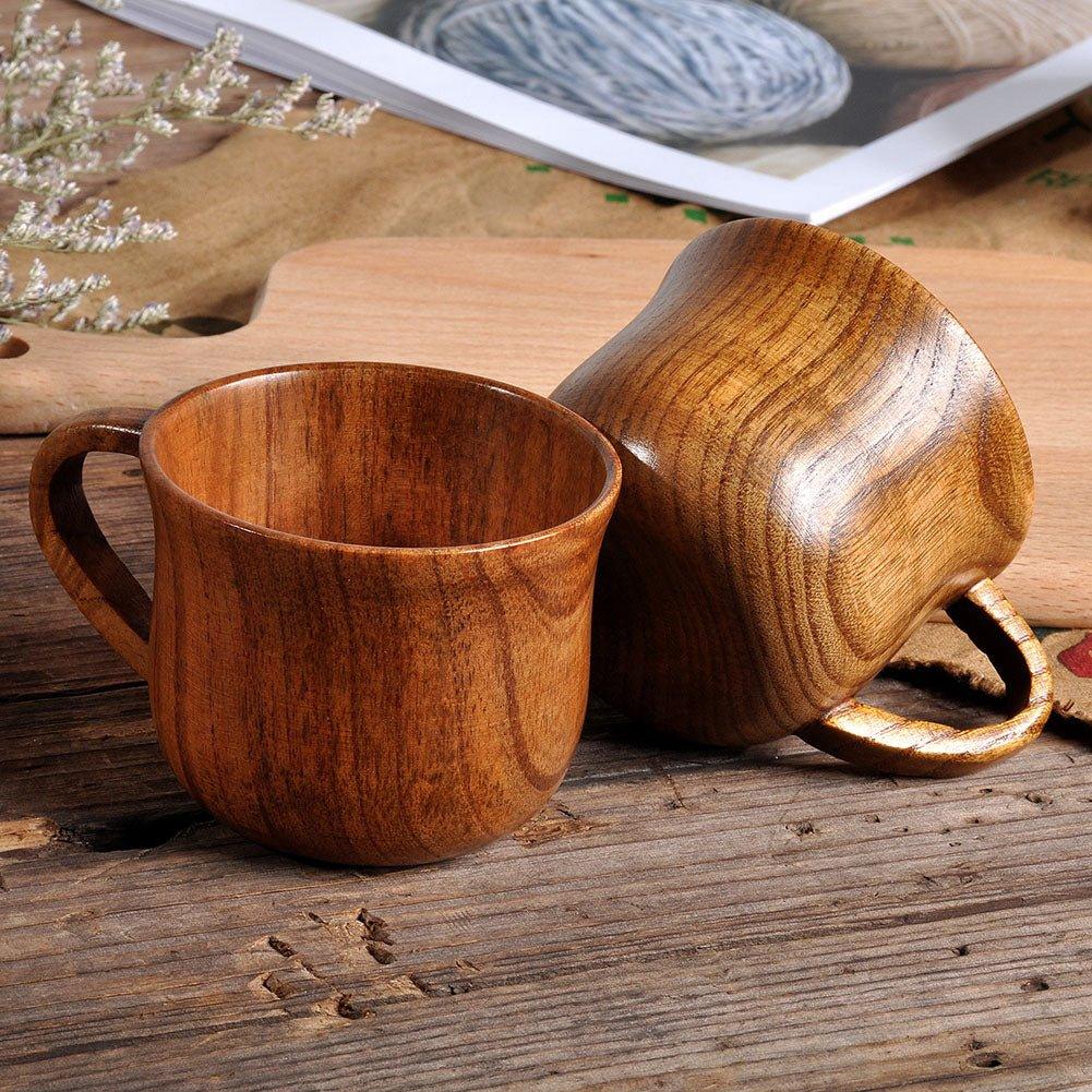 Natural Bamboo Wooden Cup - EcoStuff
