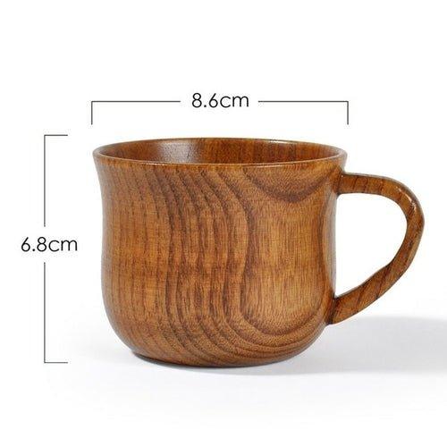 Natural Bamboo Wooden Cup - EcoStuff