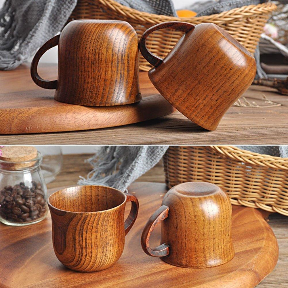 Natural Bamboo Wooden Cup - EcoStuff