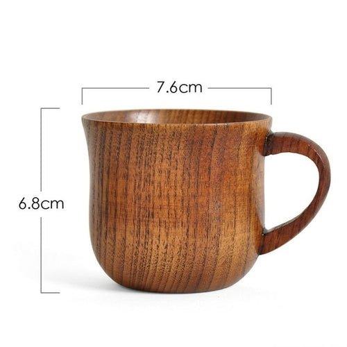 Natural Bamboo Wooden Cup - EcoStuff