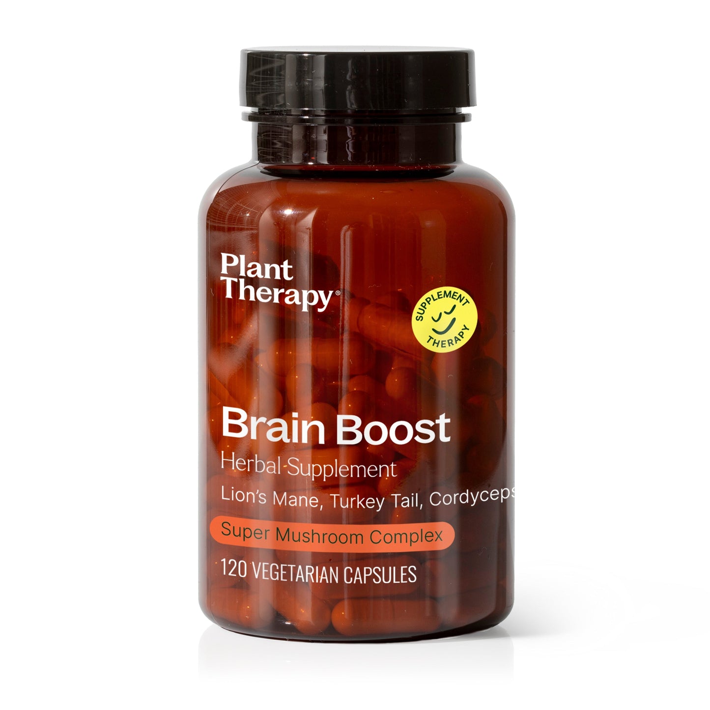 Brain Boost Herbal Supplement - 120 Capsules - EcoStuff