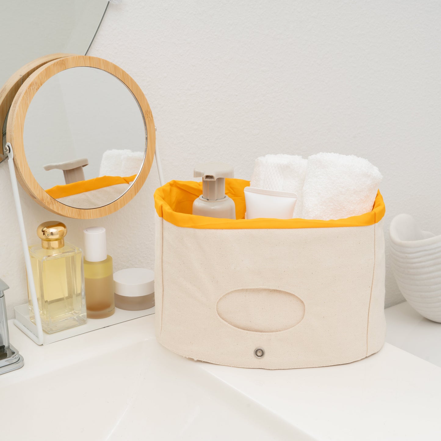Canvas Basket - Set of 2 - EcoStuff