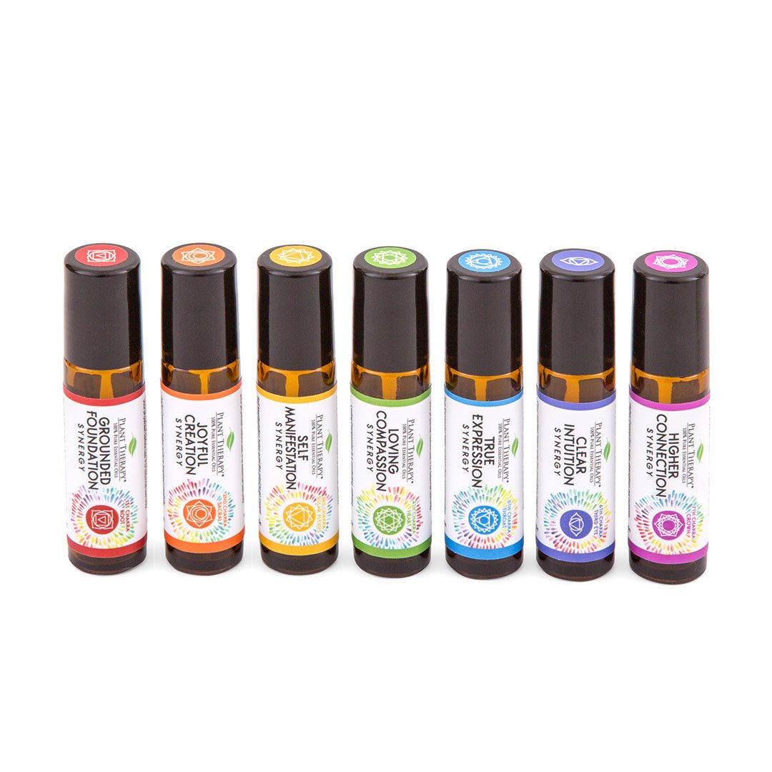 Chakra Blends Essential Oil Roll-On Set - EcoStuff