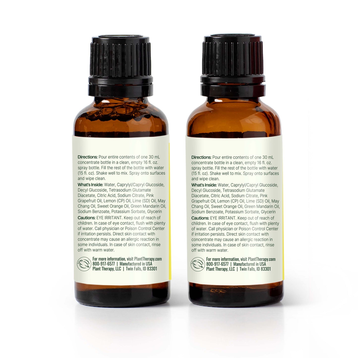 Cleaning Duo: Citrus Burst + Forest Green Sleeve - EcoStuff