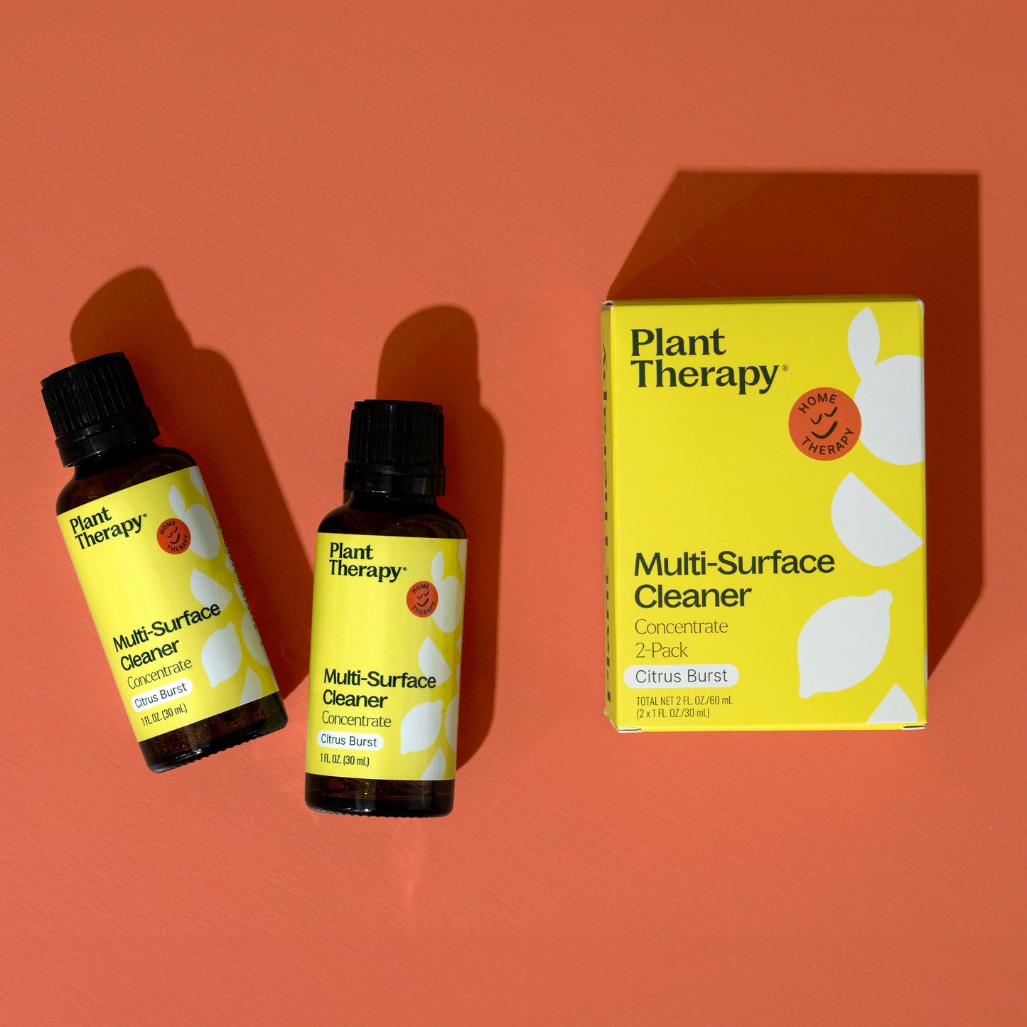 Cleaning Duo: Citrus Burst + Forest Green Sleeve - EcoStuff