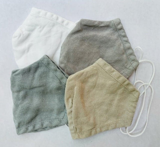 CLOSEOUT: 100% Hemp Face Masks- 4 pack- All Sales Final! - EcoStuff