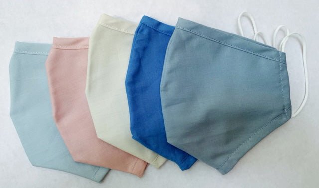 CLOSEOUT: Organic Cotton Face Masks- 4 pack- All Sales Final! - EcoStuff