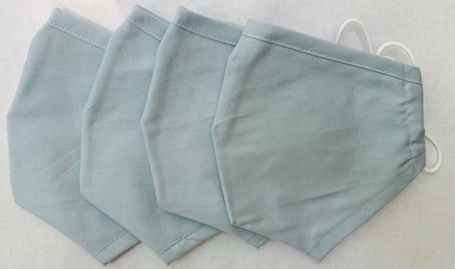 CLOSEOUT: Organic Cotton Face Masks- 4 pack- All Sales Final! - EcoStuff