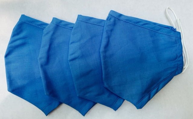 CLOSEOUT: Organic Cotton Face Masks- 4 pack- All Sales Final! - EcoStuff