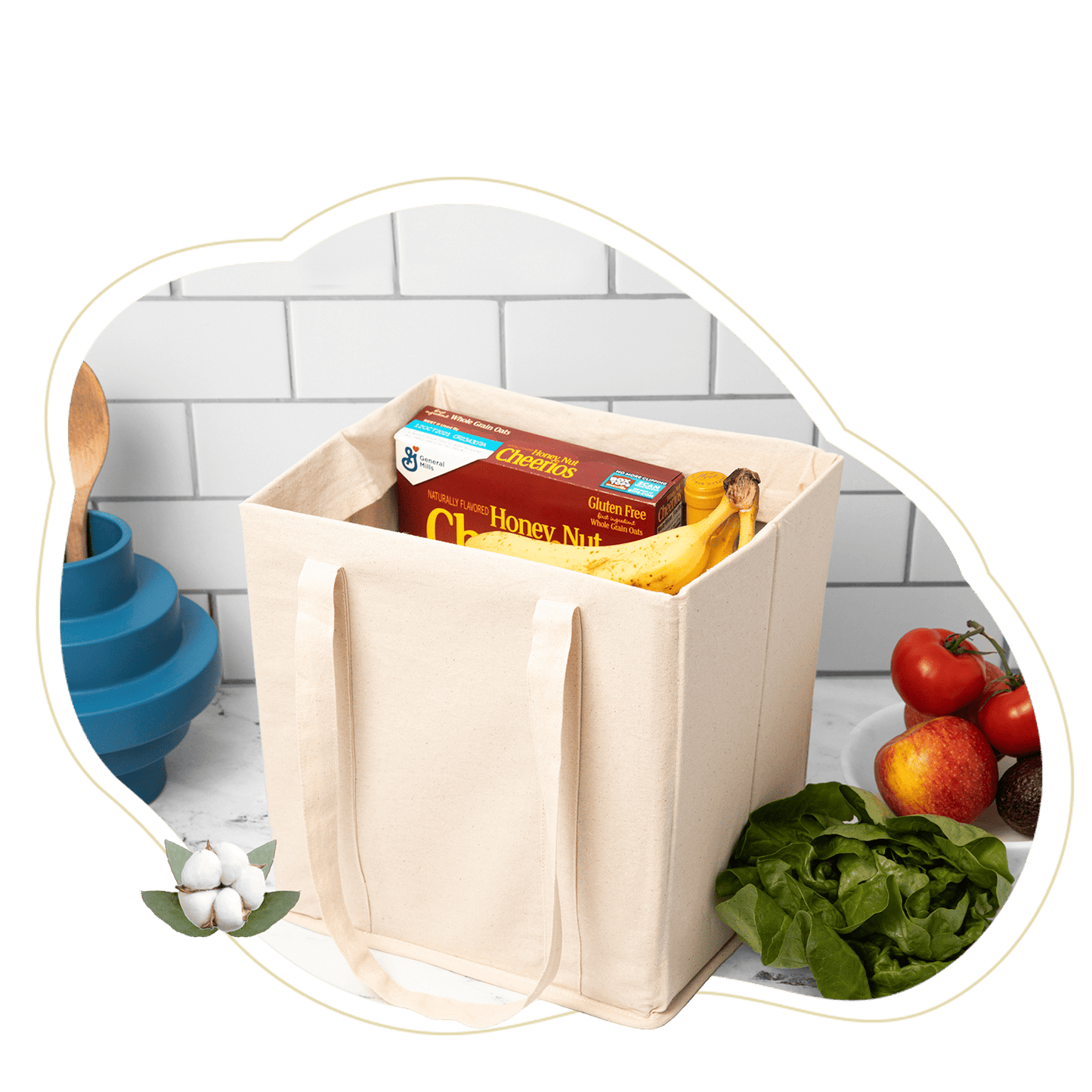 Collapsible Grocery Shopping Bags - EcoStuff