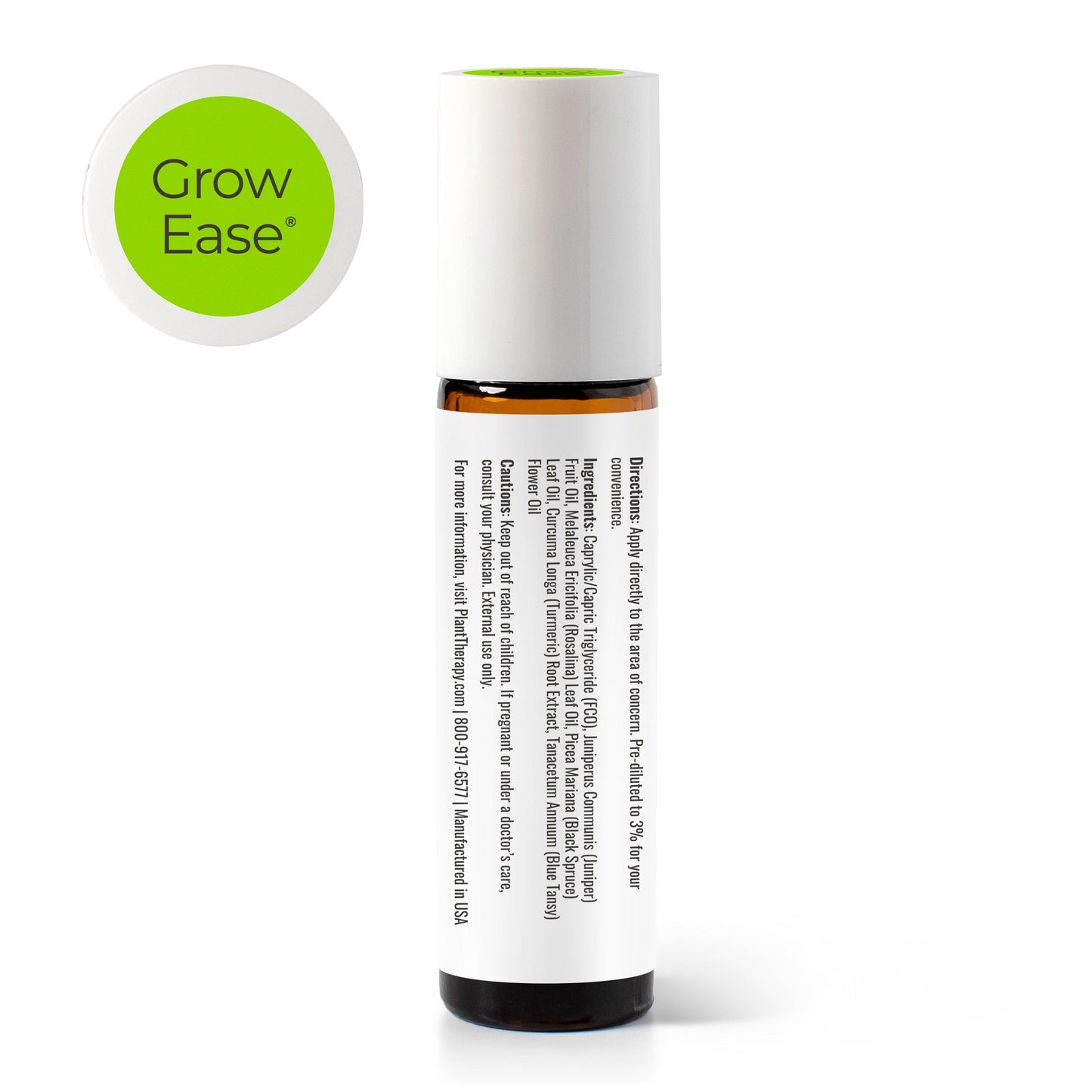 Grow Ease KidSafe Essential Oil Pre - Diluted Roll - On - EcoStuff