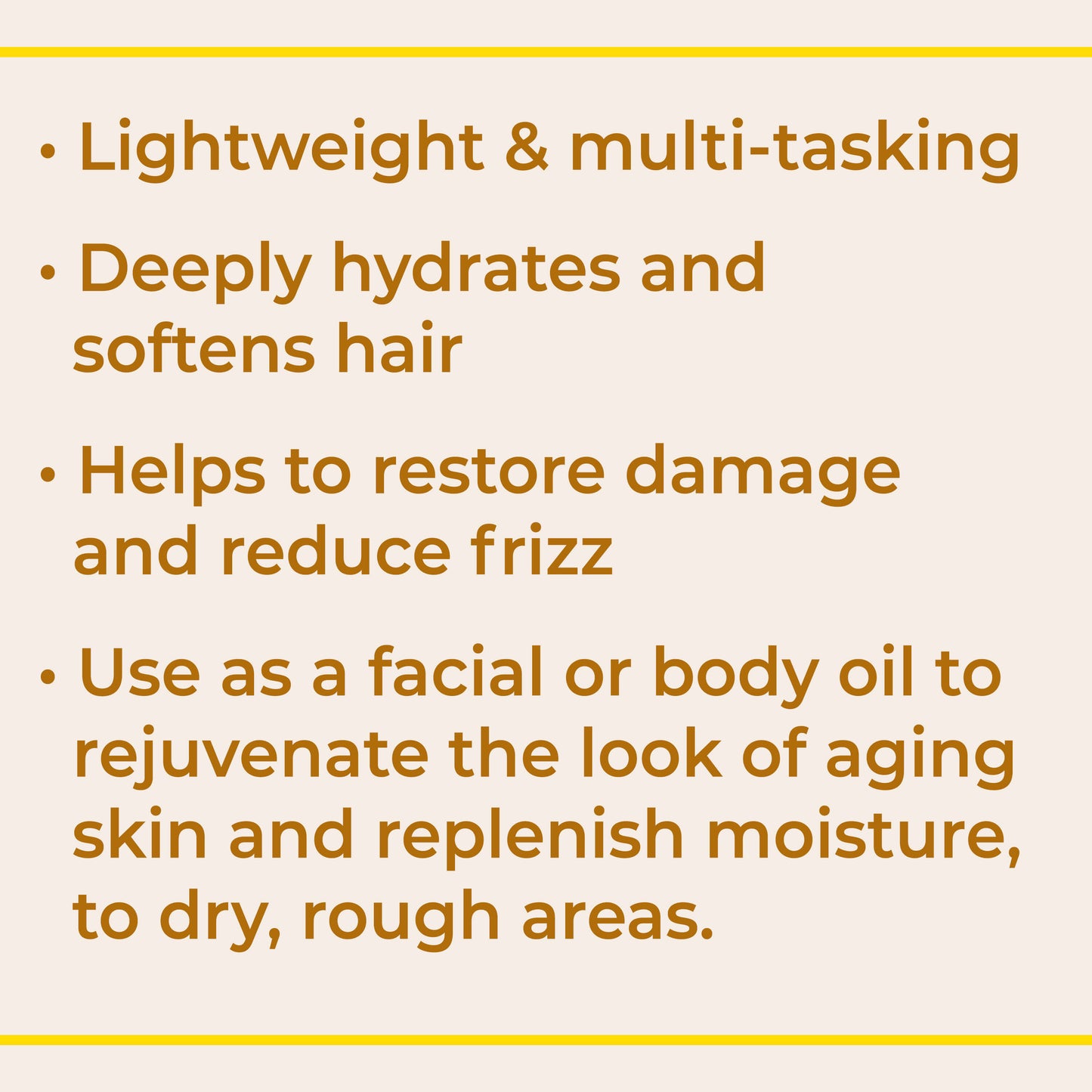 Hair Therapy Moisturize & Protect Hair Oil (Organic Argan Oil) - EcoStuff