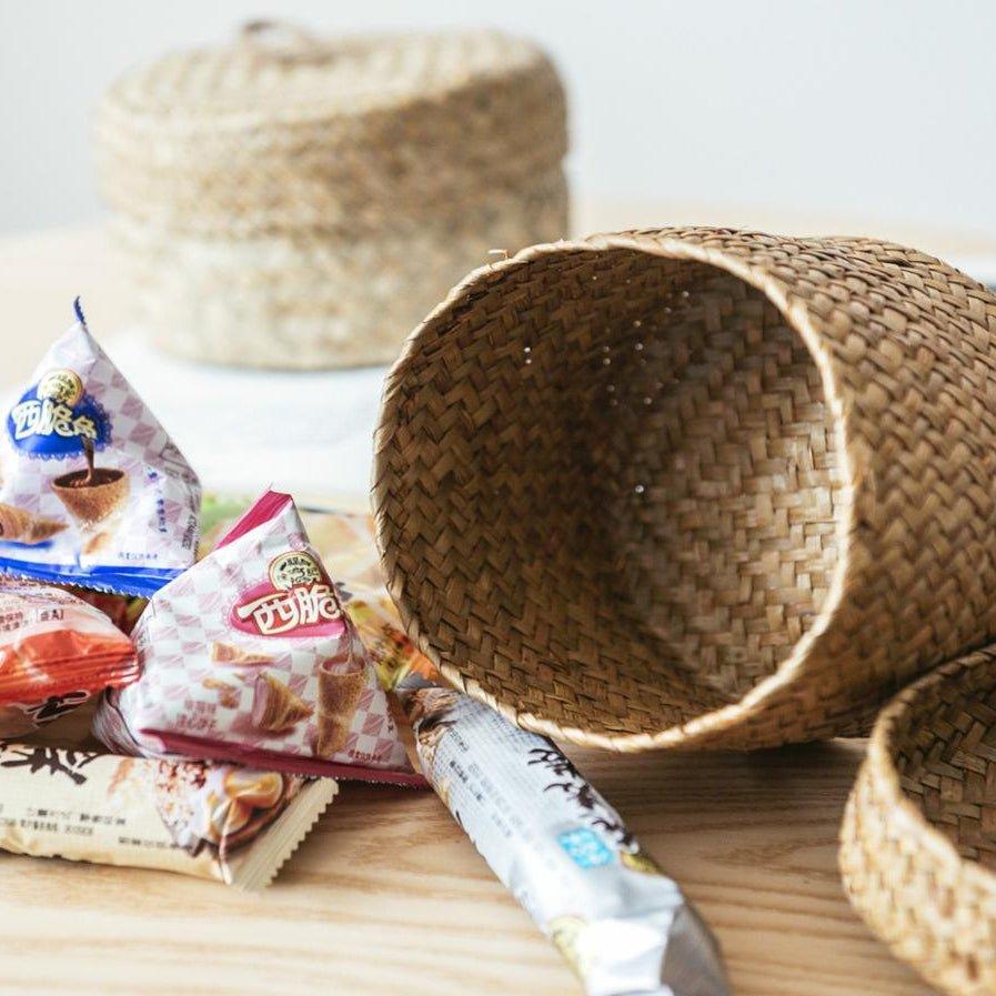 Handmade Bamboo Storage Baskets - EcoStuff