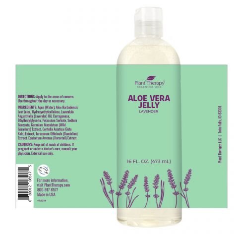 Lavender Aloe Vera Jelly - EcoStuff