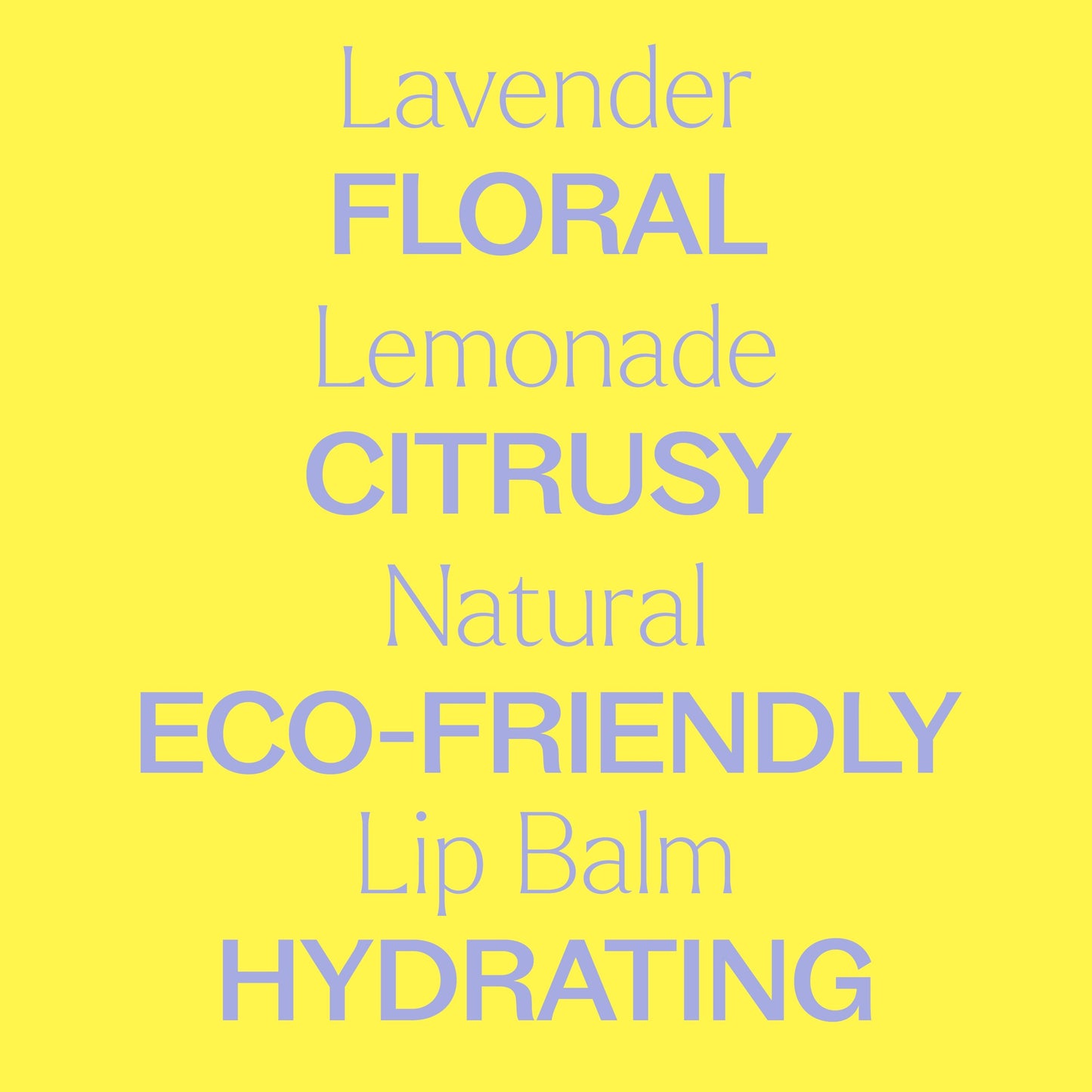 Lavender Lemonade Natural Lip Balm - EcoStuff