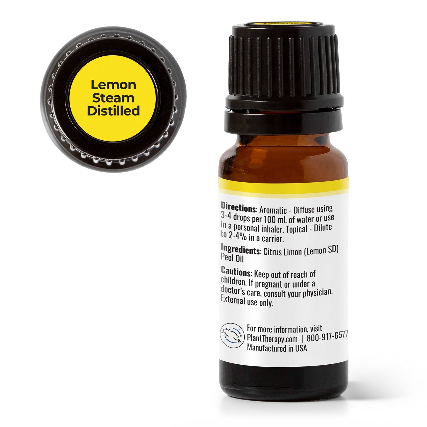 Lemon Steam Distilled Essential Oil - EcoStuff