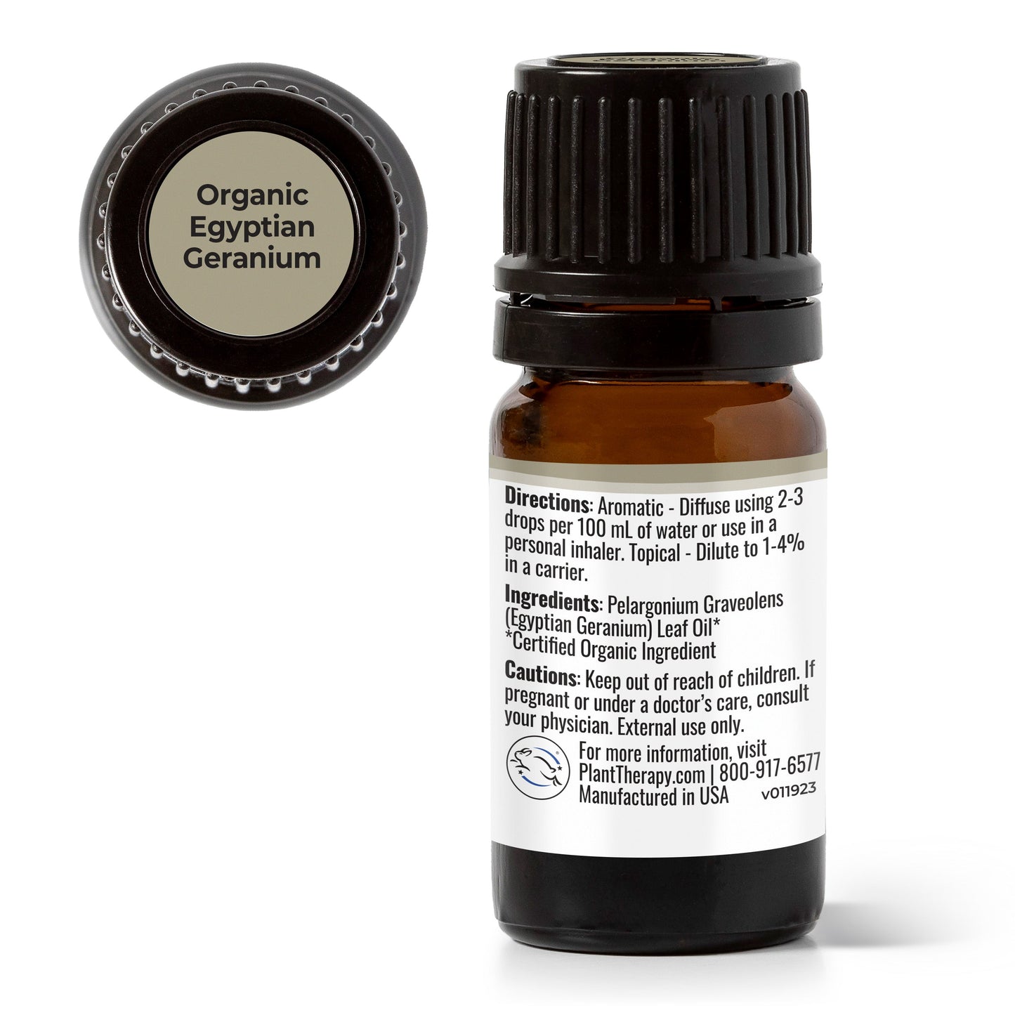 Organic Egyptian Geranium Essential Oil - EcoStuff