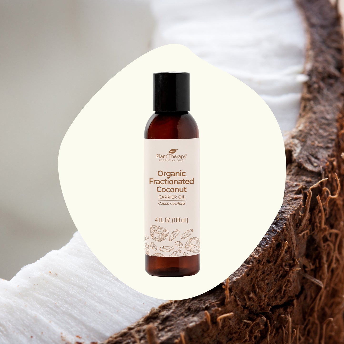 Organic Fractionated Coconut Carrier Oil - EcoStuff