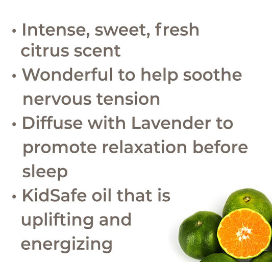 Organic Green Mandarin Essential Oil - EcoStuff