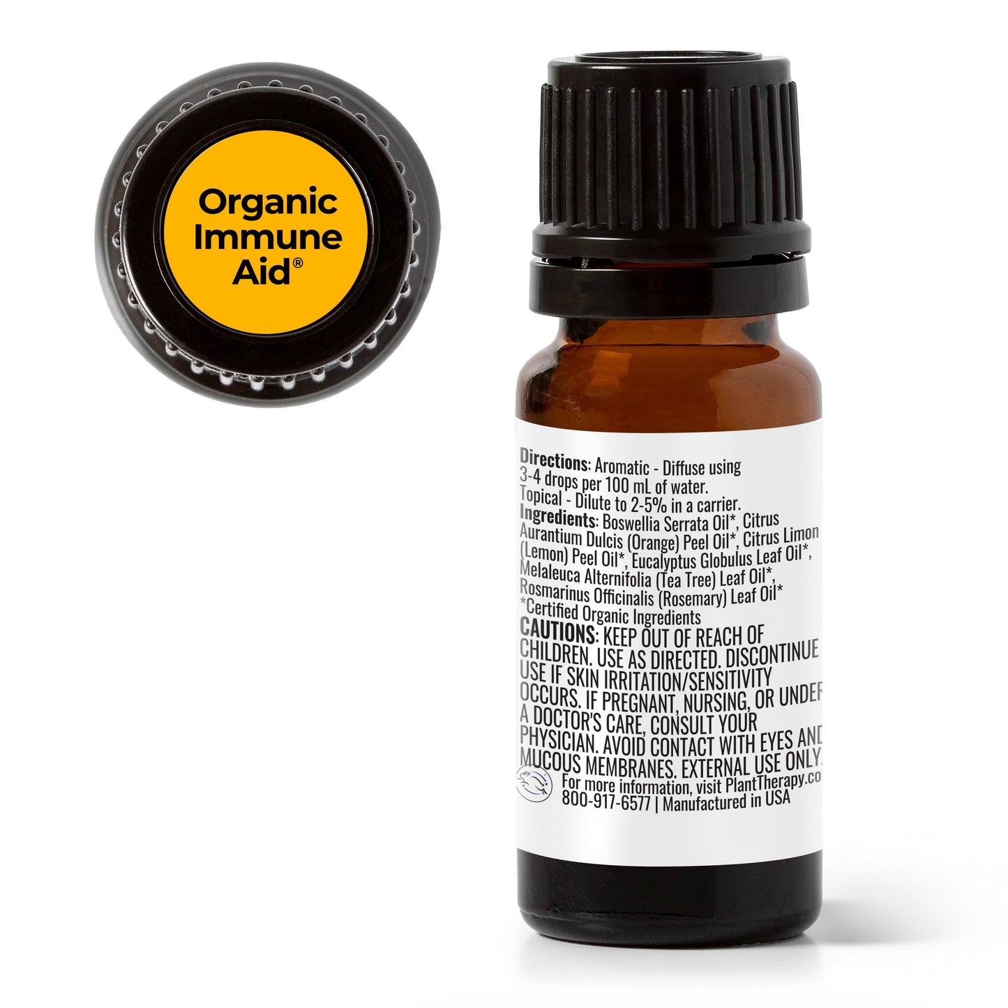 Organic Immune Aid Essential Oil Blend - EcoStuff