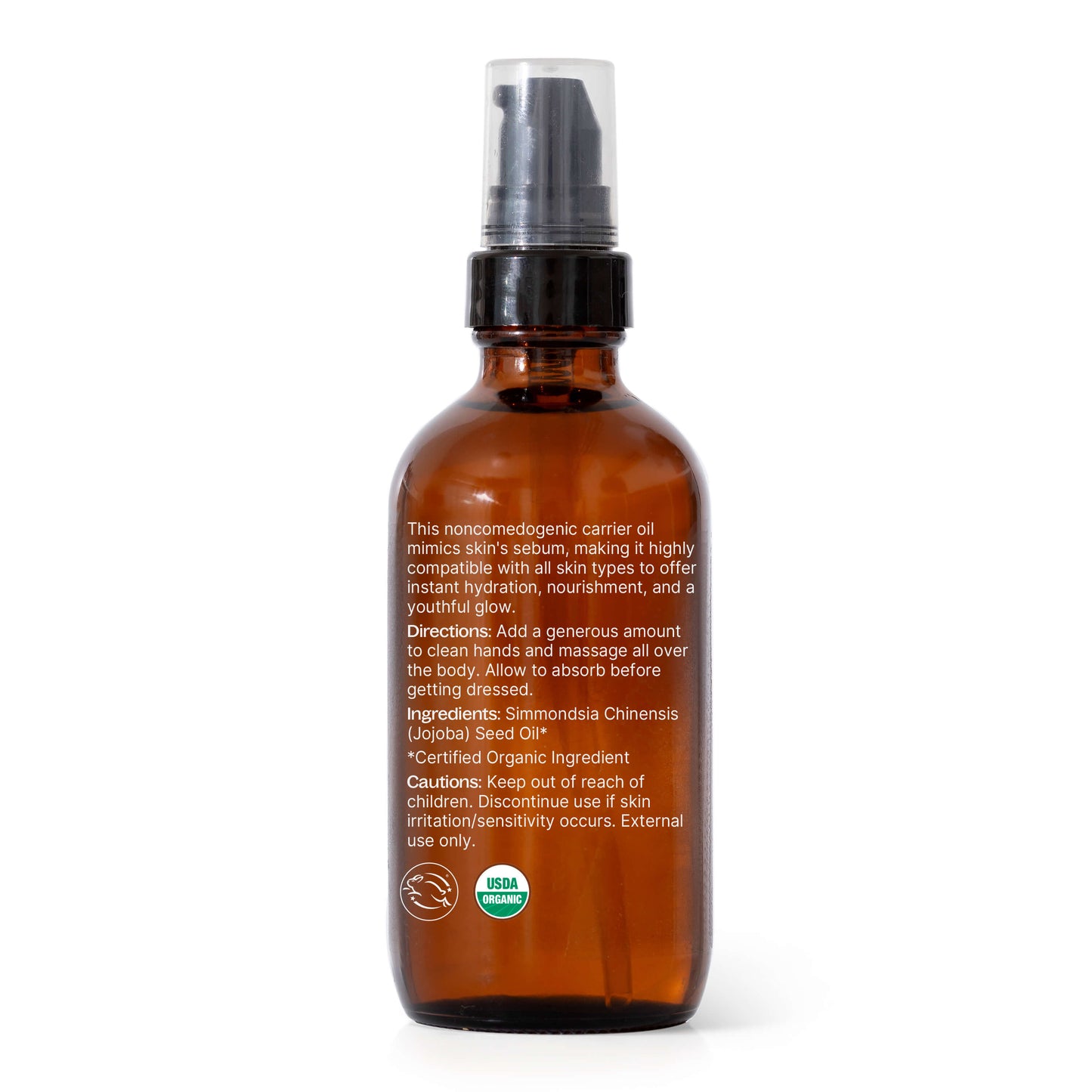 Organic Jojoba Body Oil 4 oz - EcoStuff