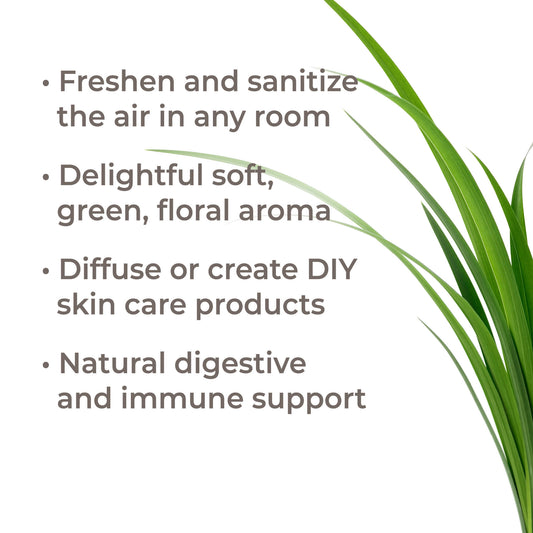 Organic Palmarosa Essential Oil - EcoStuff