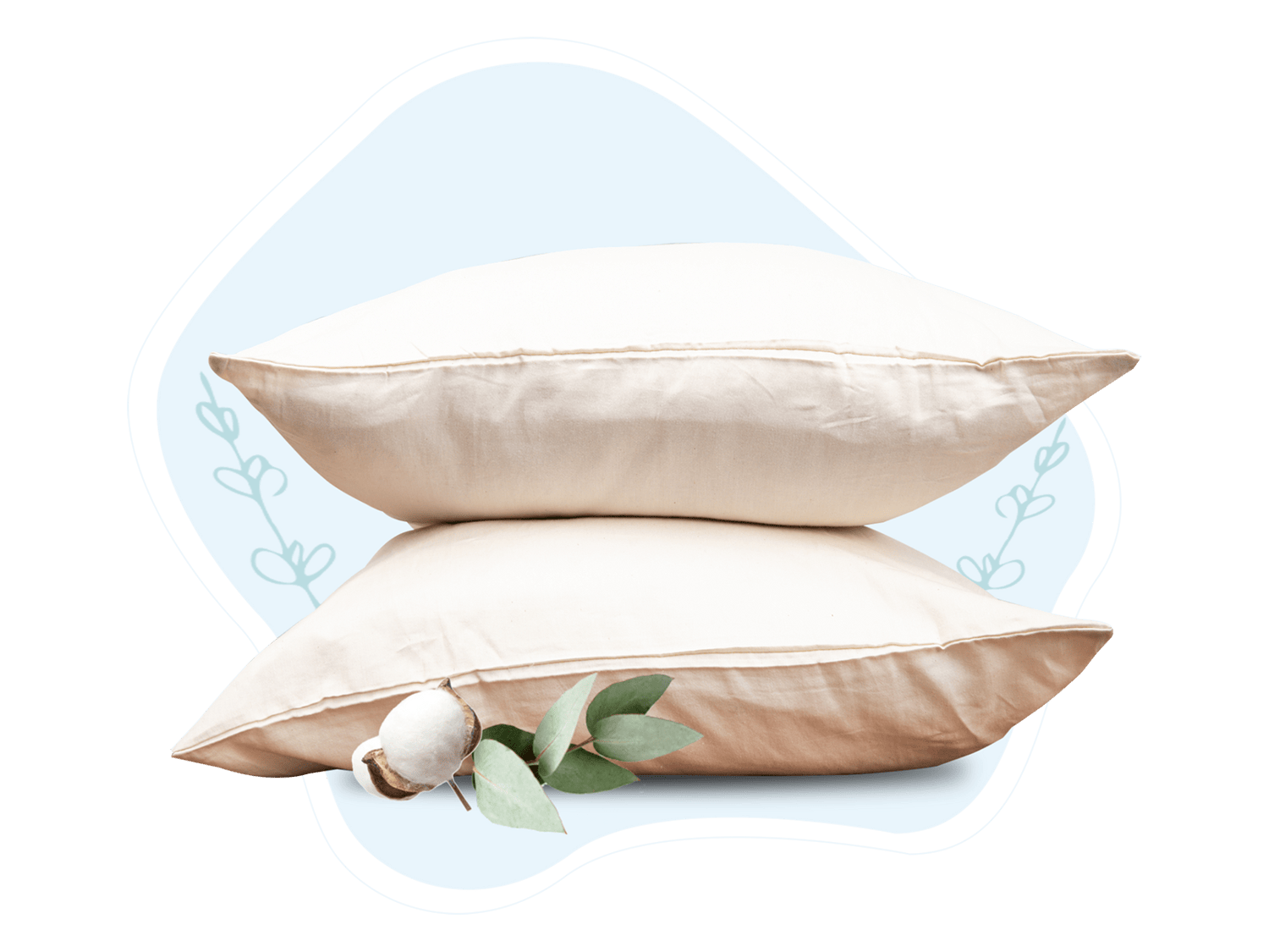 Organic Sateen Bed Sheets Set - EcoStuff
