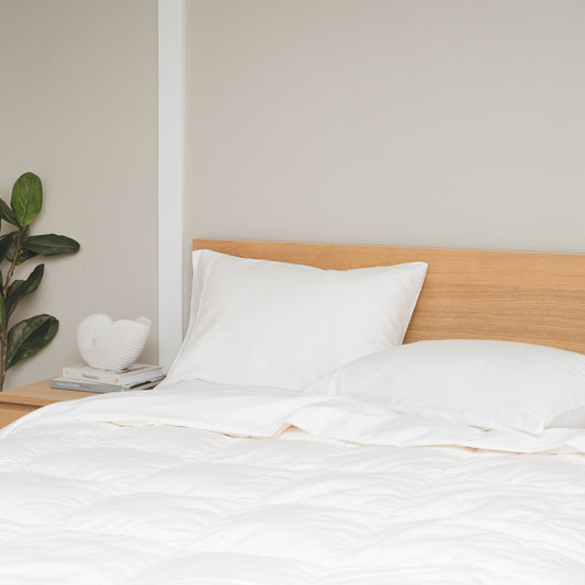 Organic Sateen Bed Sheets Set - EcoStuff