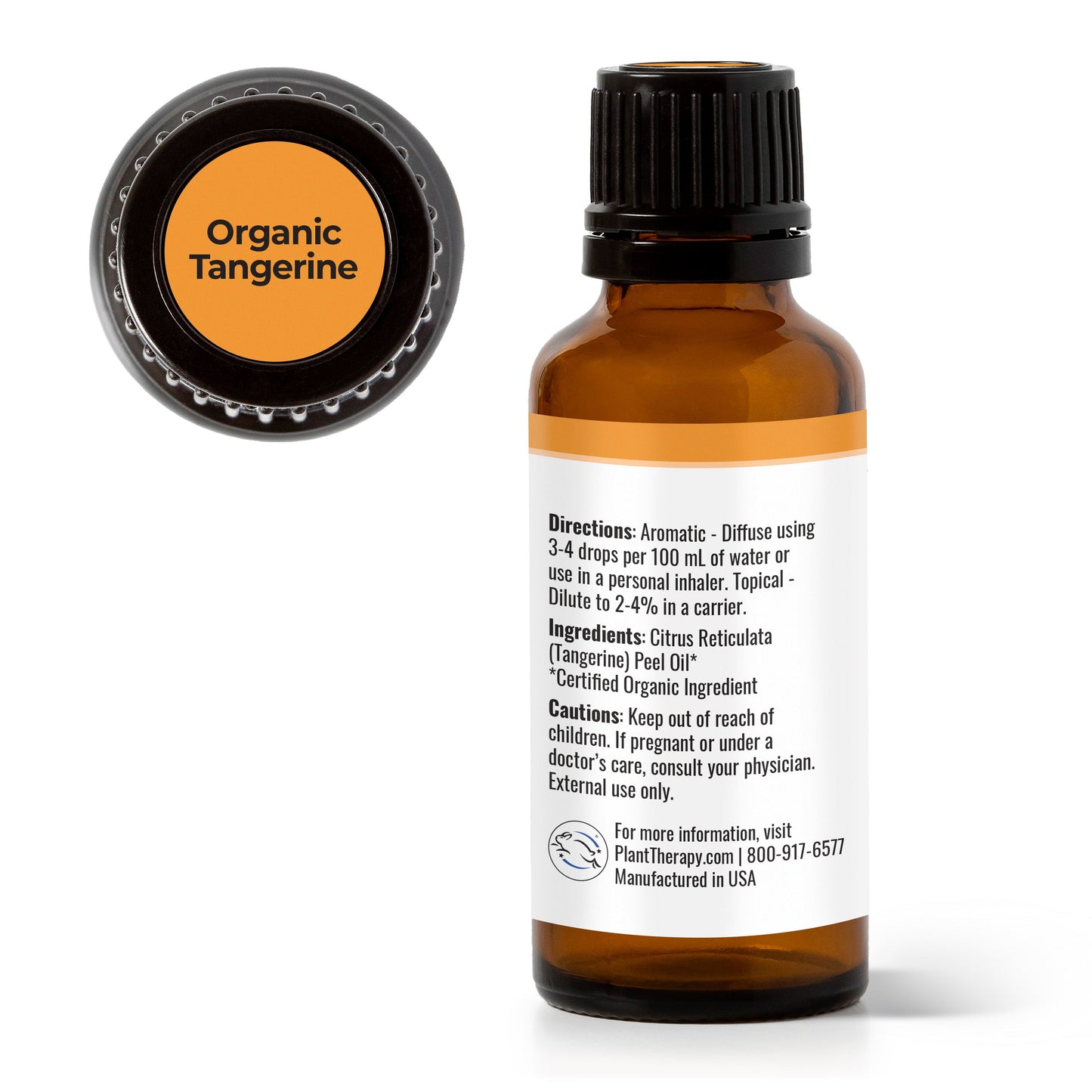 Organic Tangerine Essential Oil - EcoStuff