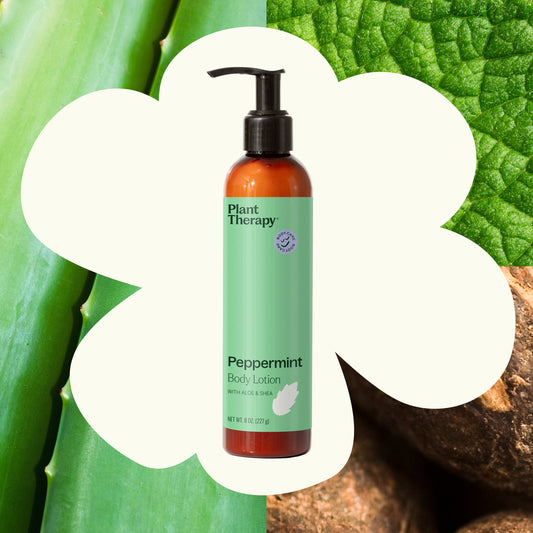 Peppermint Body Lotion with Aloe and Shea - EcoStuff