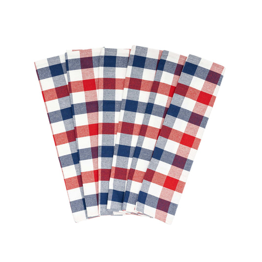 Plaid Kitchen Towels - EcoStuff
