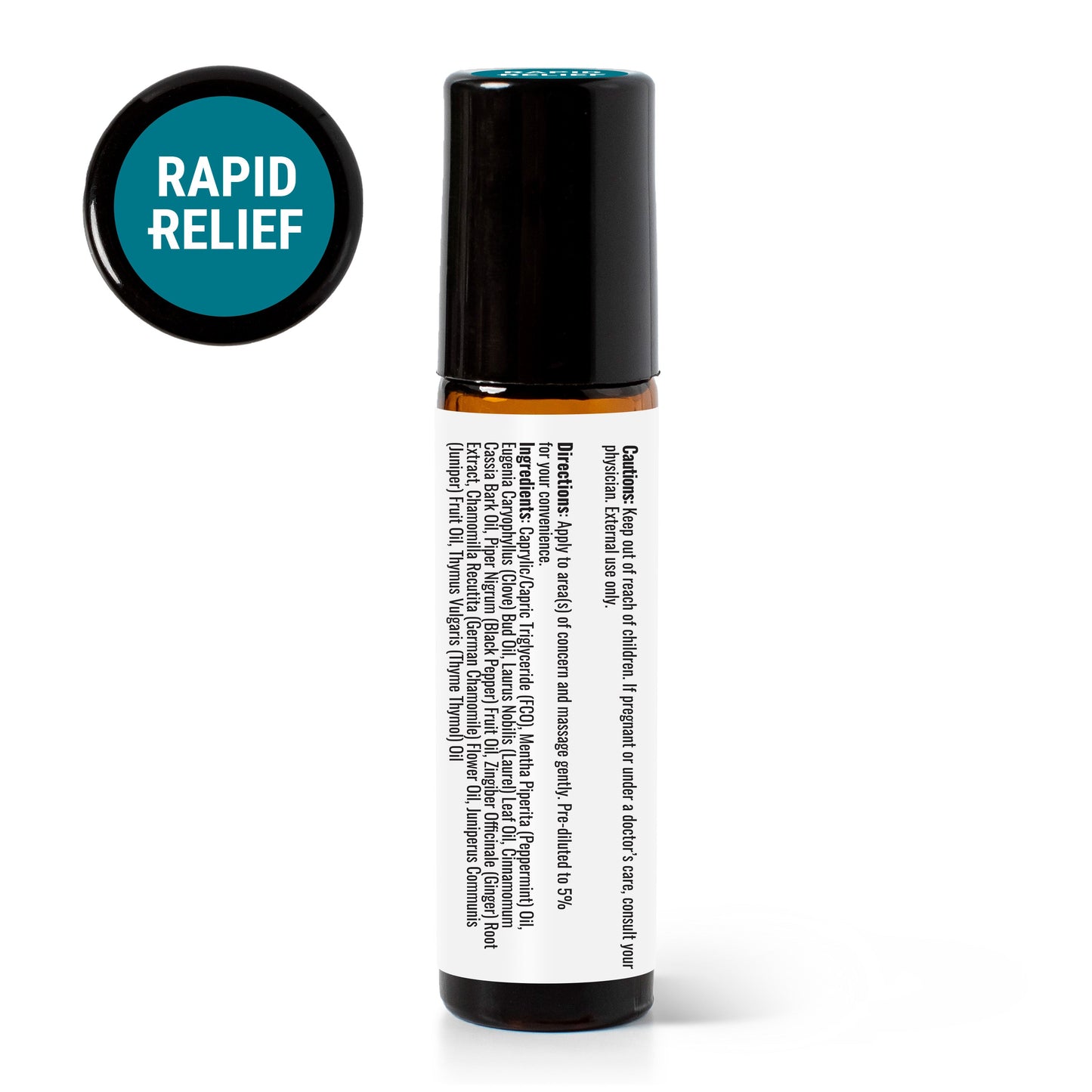 Rapid Relief Essential Oil Blend Pre - Diluted Roll - On - EcoStuff