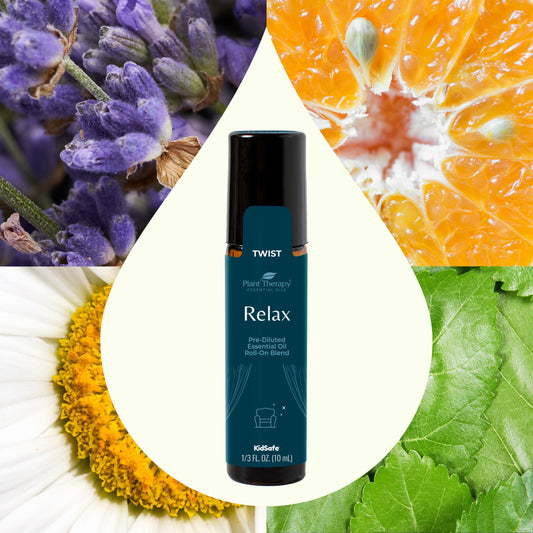 Relax Essential Oil Blend Pre - Diluted Roll - On - EcoStuff
