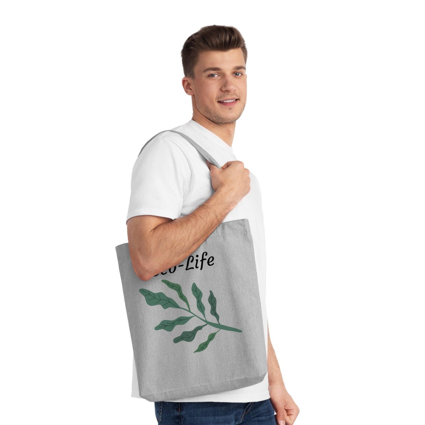 Sustainable Woven Tote Bag - EcoStuff
