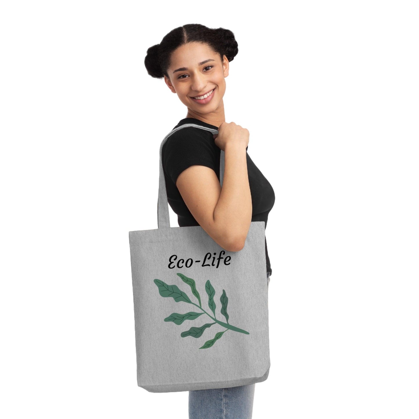 Sustainable Woven Tote Bag - EcoStuff