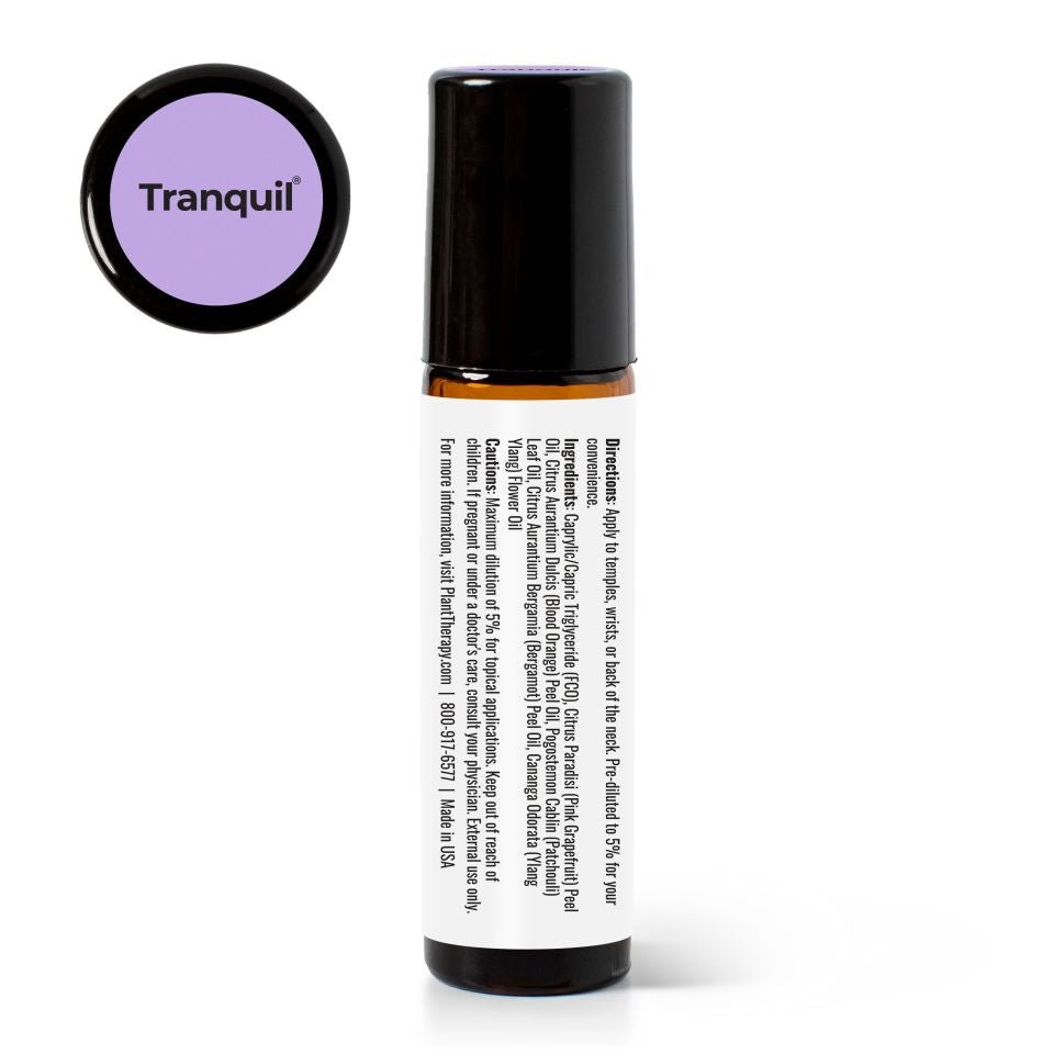 Tranquil ®️ Essential Oil Blend Pre-Diluted Roll-On - EcoStuff