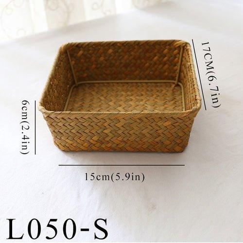 Wicker Basket Storage Box - EcoStuff