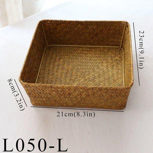 Wicker Basket Storage Box - EcoStuff