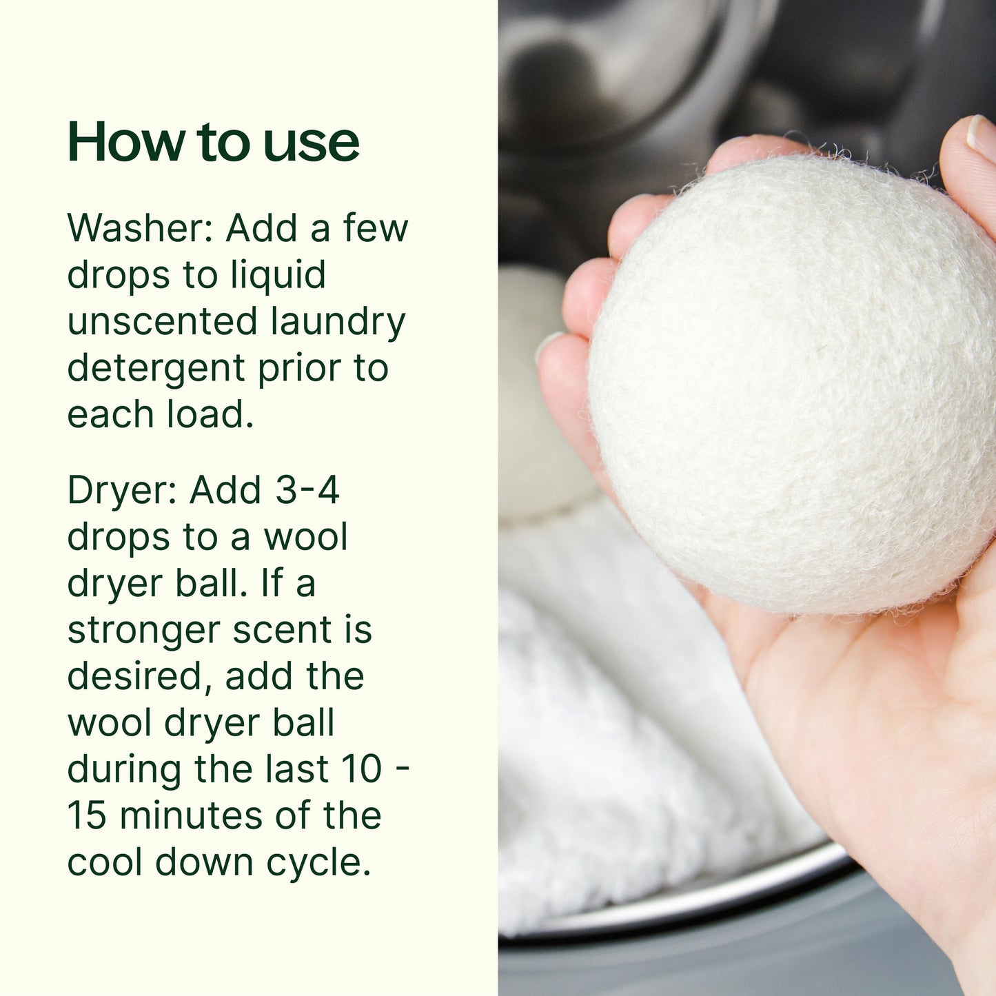 Wool Dryer Balls 6 Pack and Sparkling Laundry Blend 3 Pack - EcoStuff