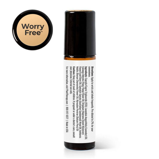 Worry Free™ Essential Oil Blend Pre - Diluted Roll - On - EcoStuff