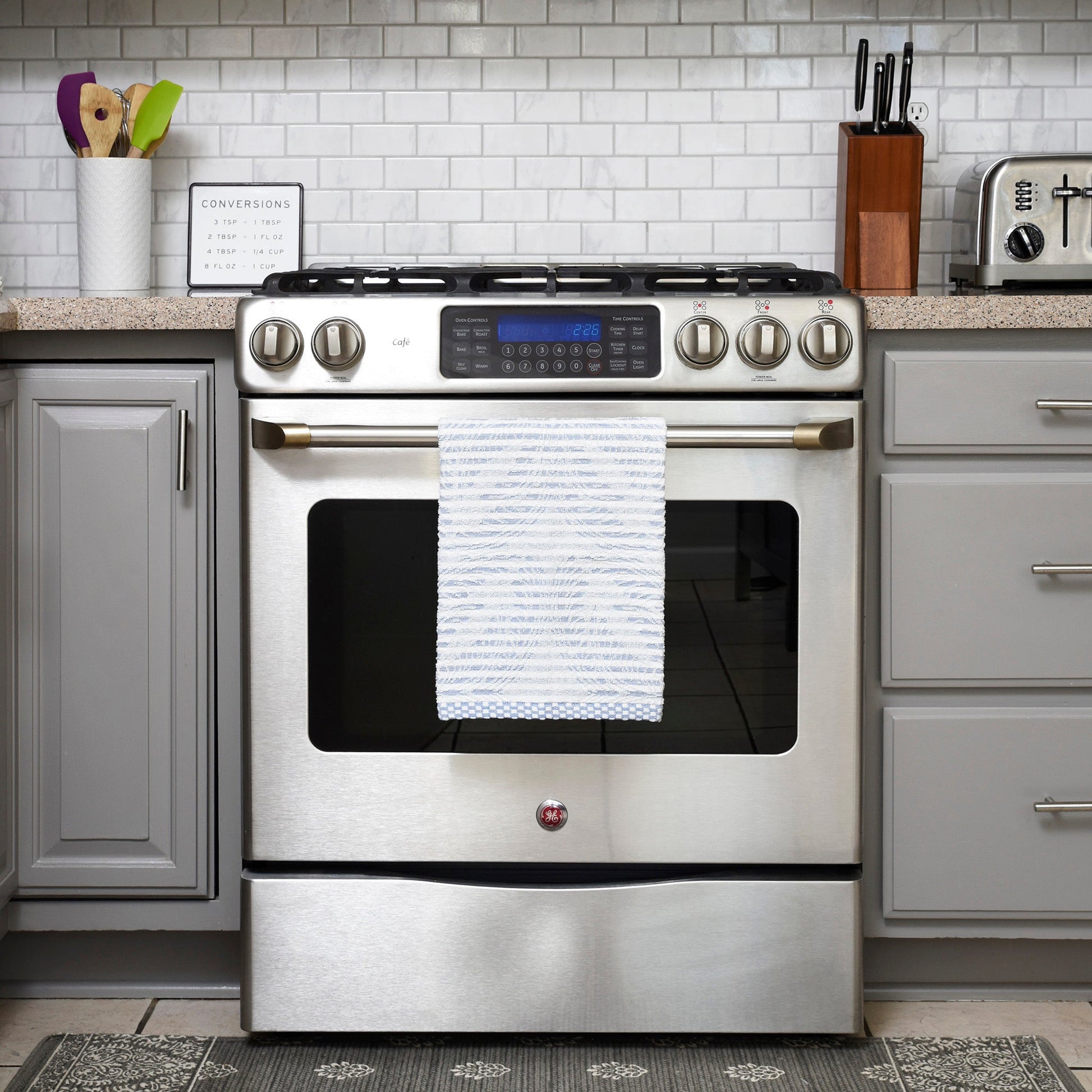 100% Organic Cotton Kitchen Towels - EcoStuff