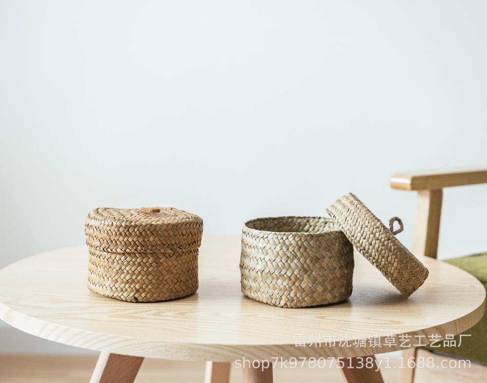 Handmade Bamboo Storage Baskets