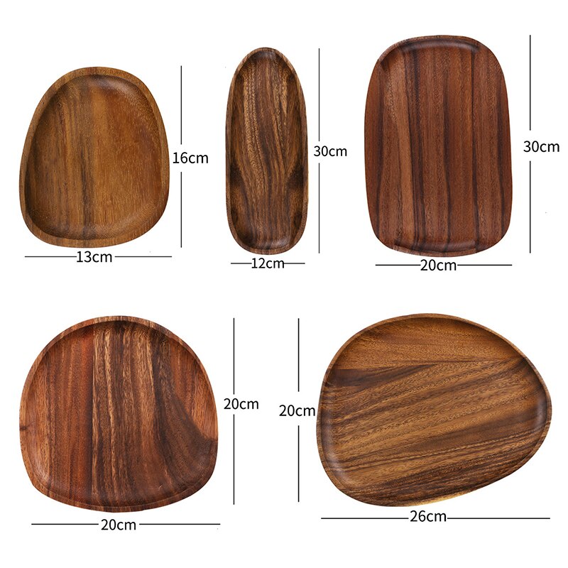 Irregular Wooden Dishes