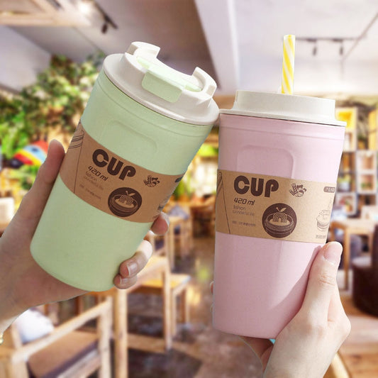 420ml Reusable Bamboo Coffee Cup